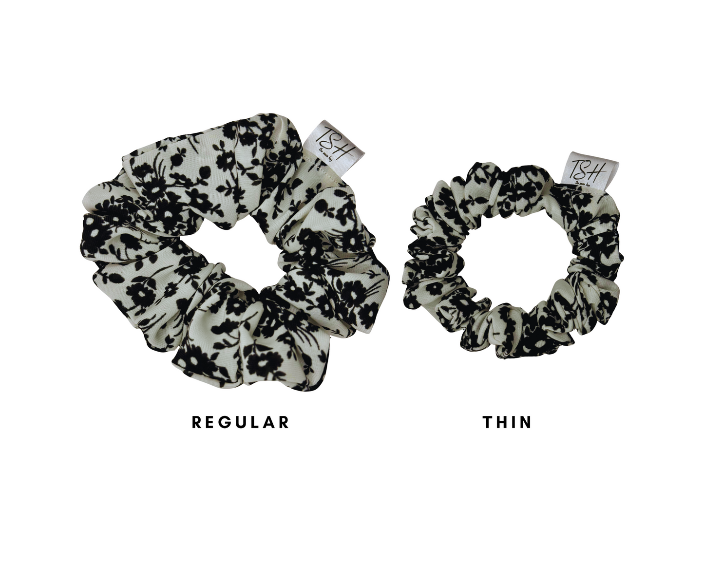 Mandy Florals Scrunchies (Packs)