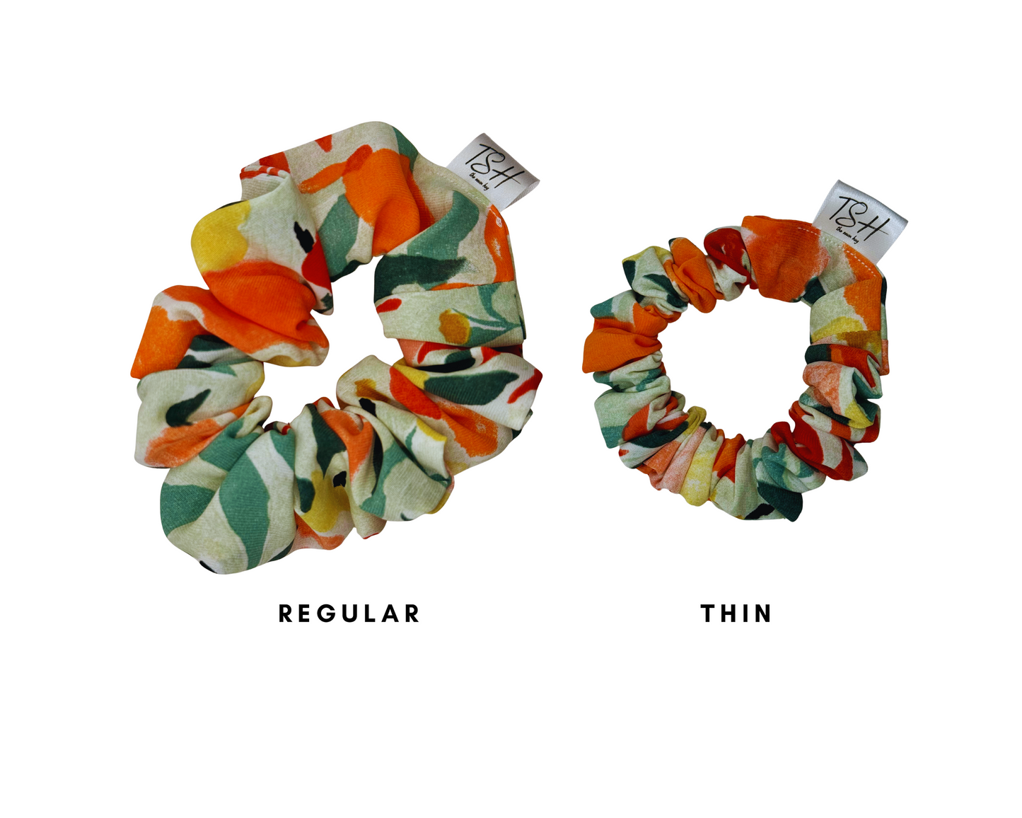 Mandy Florals Scrunchies (Packs)