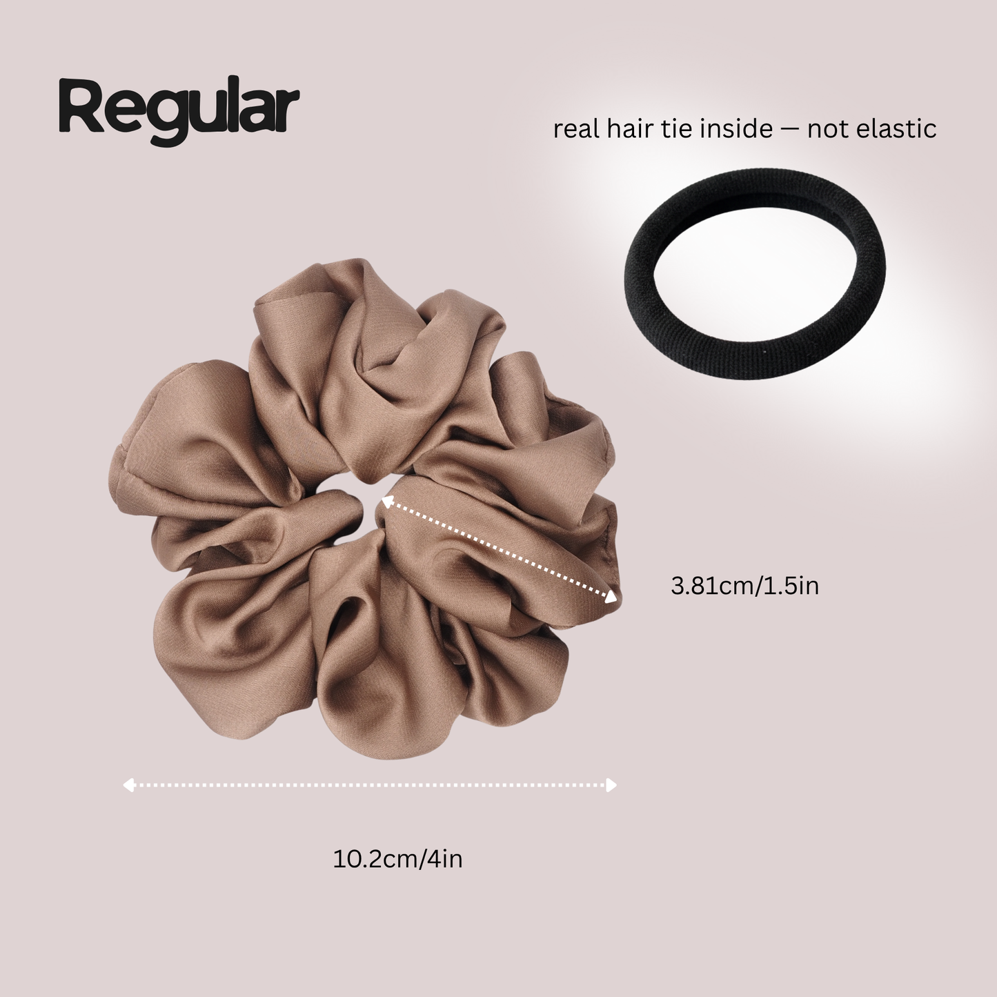 Peachy Hug Scrunchie