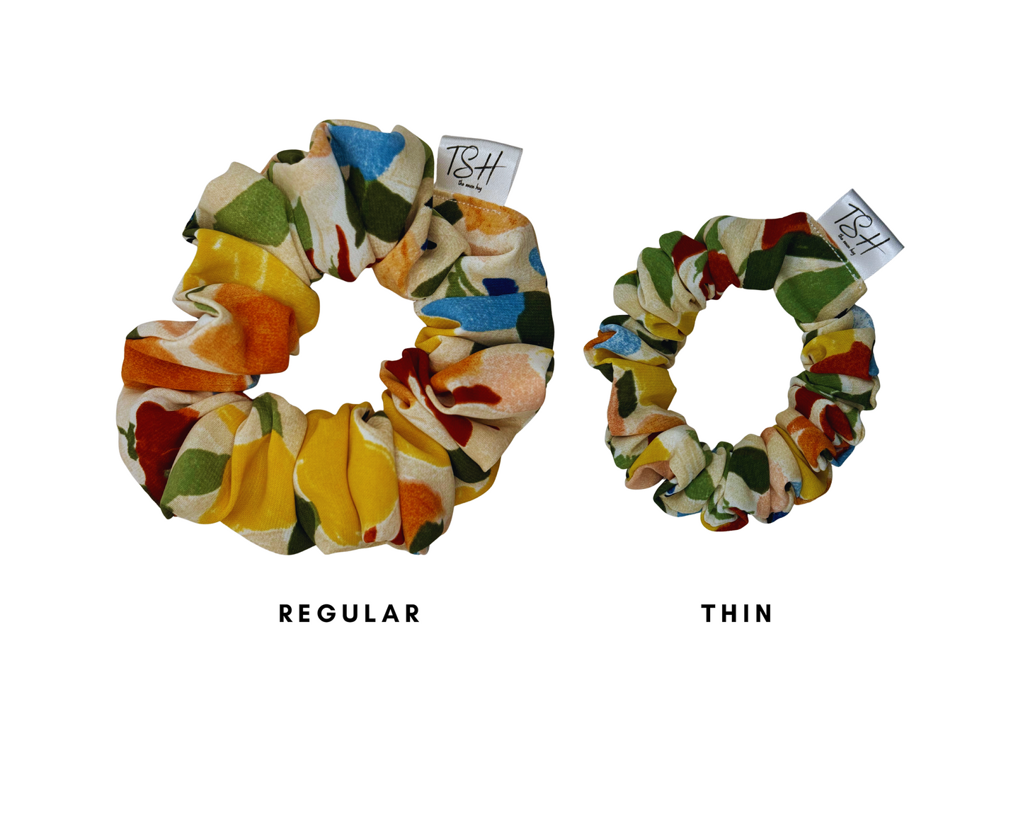 Mandy Florals Scrunchies (Packs)