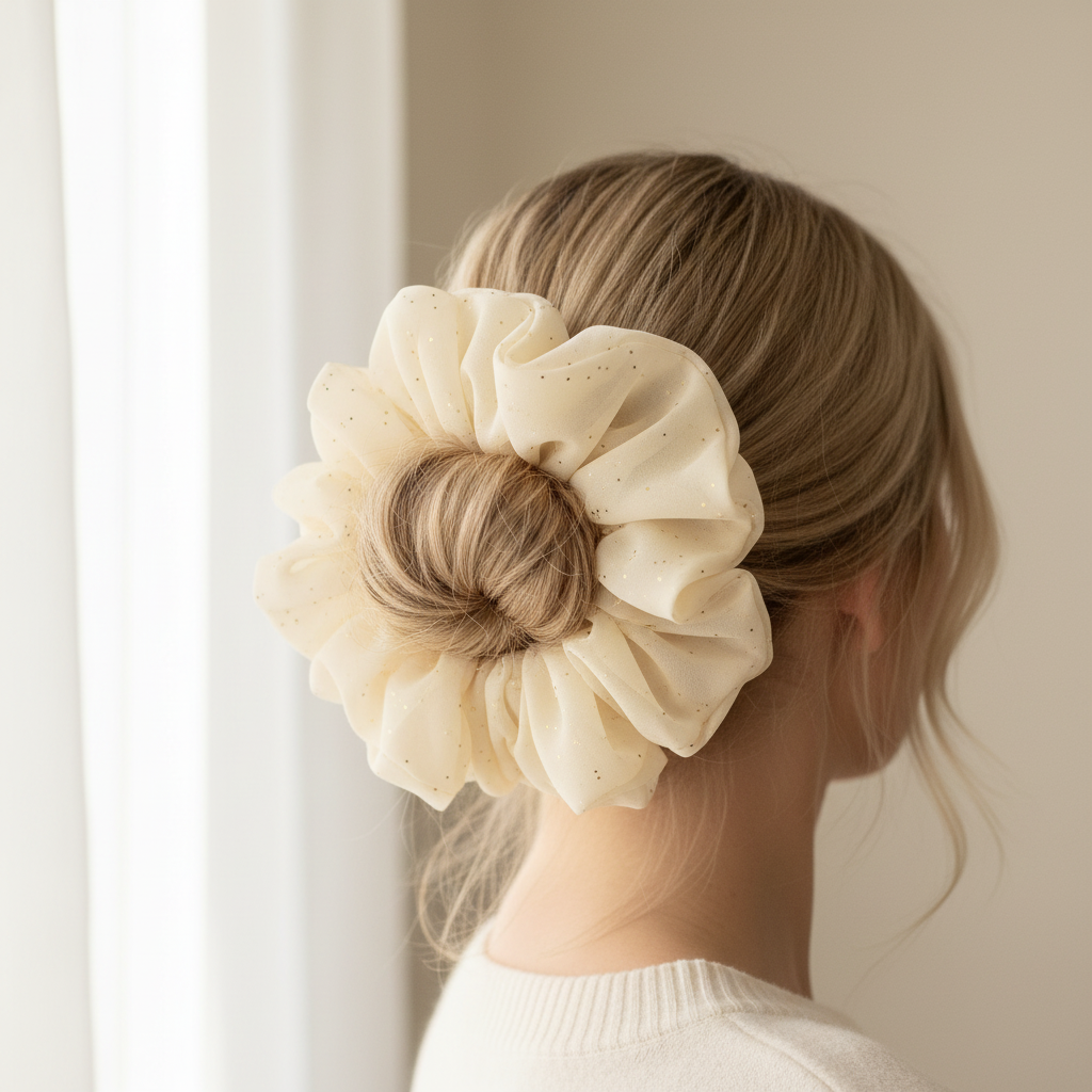 Jumbo Hair Puff Scrunchie
