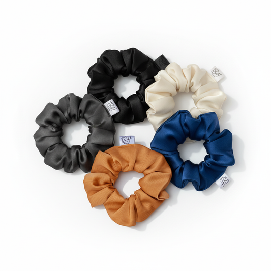 Luxe Premium Satin Scrunchies - hero image