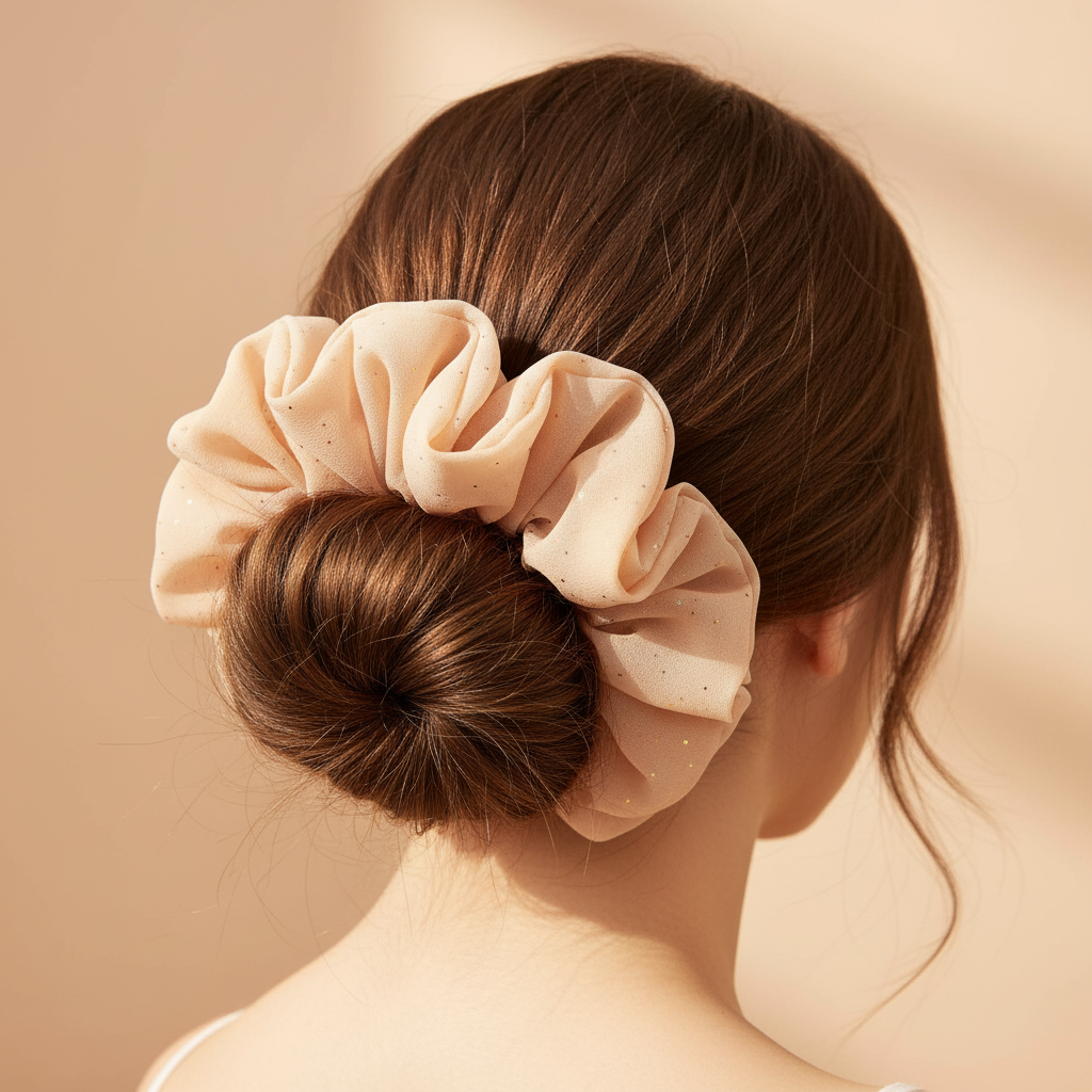 Jumbo Hair Puff Scrunchie