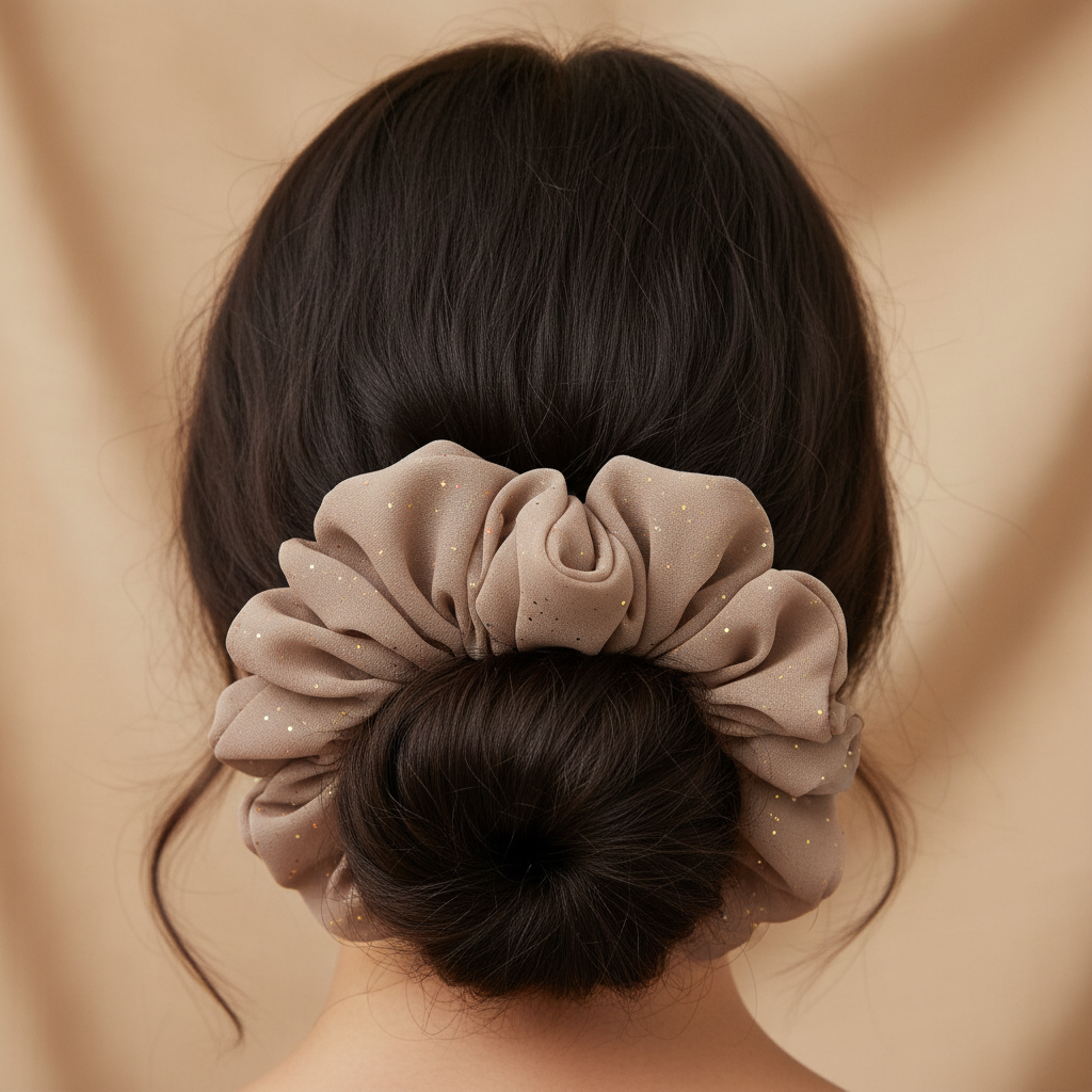 Jumbo Hair Puff Scrunchie